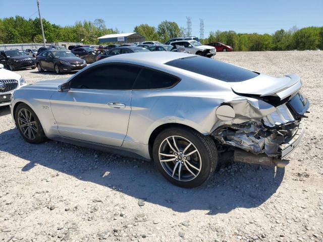 1FA6P8CF9F5417199 - 2015 FORD MUSTANG GT SILVER photo 2