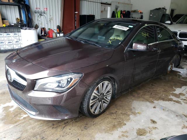 WDDSJ4GB1JN525633 - 2018 MERCEDES-BENZ CLA 250 4MATIC BROWN photo 1