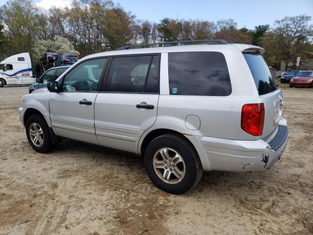 2HKYF18414H561072 - 2004 HONDA PILOT EX SILVER photo 2