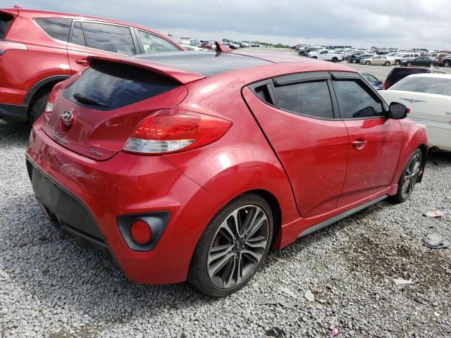 KMHTC6AE9GU285538 - 2016 HYUNDAI VELOSTER TURBO RED photo 3