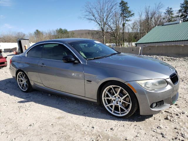 WBADX1C50BE569993 - 2011 BMW 335 IS GRAY photo 4