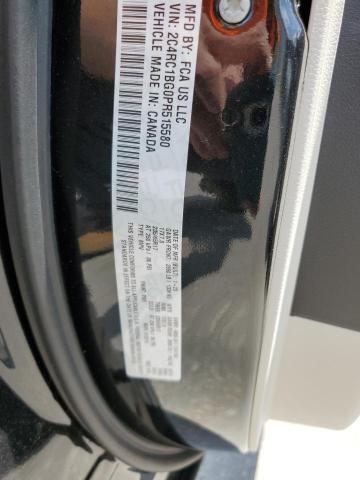 2C4RC1BG0PR515580 - 2023 CHRYSLER PACIFICA TOURING L Սև լուսանկար 14