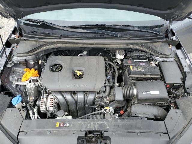 KMHD84LF0KU853796 - 2019 HYUNDAI ELANTRA SEL GRAY photo 11