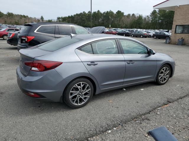 KMHD84LF0KU853796 - 2019 HYUNDAI ELANTRA SEL GRAY photo 3