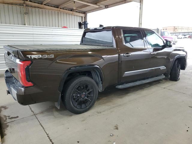 5TFMA5EC5NX006275 - 2022 TOYOTA TUNDRA CREWMAX PLATINUM ყავისფერი ფოტო 3