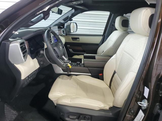 5TFMA5EC5NX006275 - 2022 TOYOTA TUNDRA CREWMAX PLATINUM ყავისფერი ფოტო 7