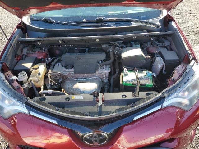 2T3RFREV2JW742525 - 2018 TOYOTA RAV4 ADVENTURE RED photo 12