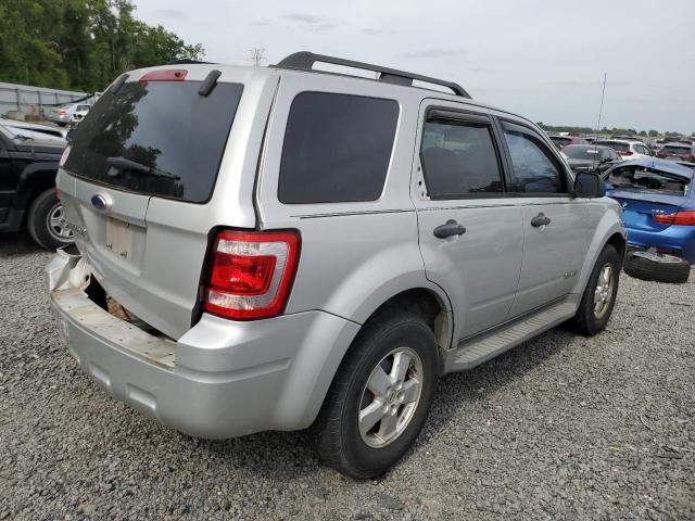 1FMCU03ZX8KA52601 - 2008 FORD ESCAPE XLT SILVER photo 3