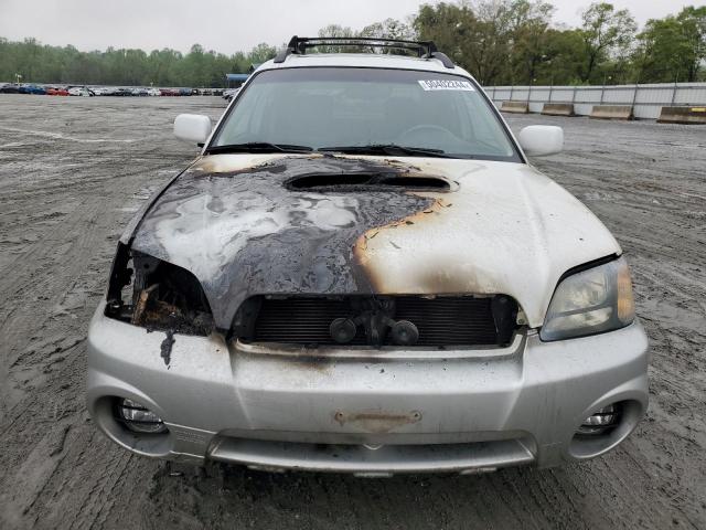 4S4BT63C855104279 - 2005 SUBARU BAJA TURBO SILVER photo 5