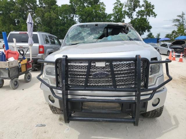 1FTFW1ET6EFA74951 - 2014 FORD F150 SUPERCREW SILVER photo 5