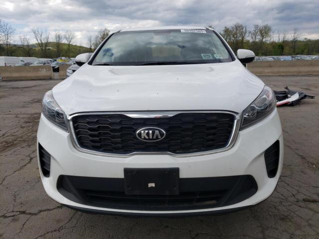 5XYPGDA36KG569054 - 2019 KIA SORENTO L WHITE photo 5