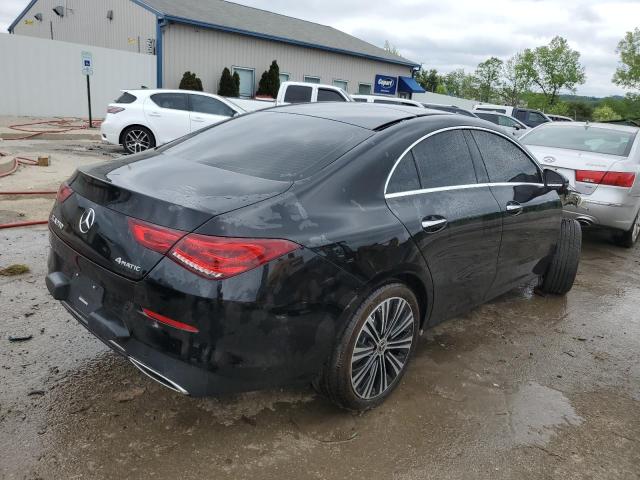 W1K5J4HB4PN336821 - 2023 MERCEDES-BENZ CLA 250 4MATIC BLACK photo 3