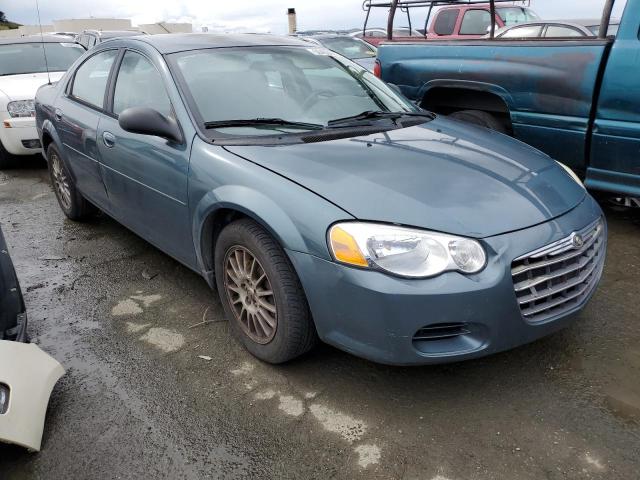 1C3EL46X76N173989 - 2006 CHRYSLER SEBRING BLUE photo 4