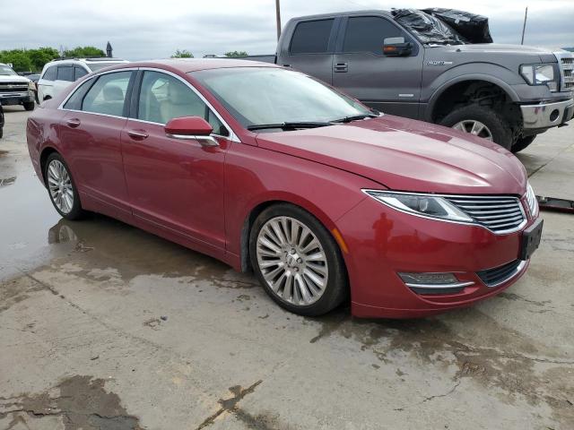 3LN6L2GK0DR805549 - 2013 LINCOLN MKZ RED photo 4