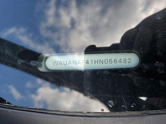 WAUANAF41HN056482 - 2017 AUDI A4 PREMIUM BLACK photo 12