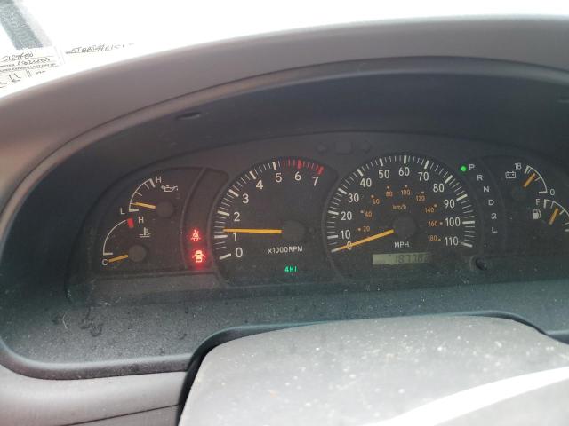 5TBBT44111S184480 - 2001 TOYOTA TUNDRA ACCESS CAB ნაცრისფერი ფოტო 9