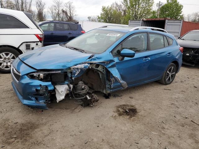 4S3GTAC61K3756448 - 2019 SUBARU IMPREZA PREMIUM BLUE photo 1