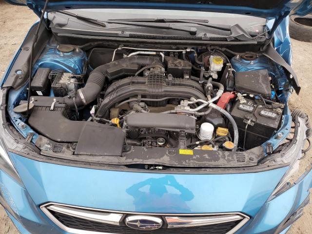 4S3GTAC61K3756448 - 2019 SUBARU IMPREZA PREMIUM BLUE photo 11