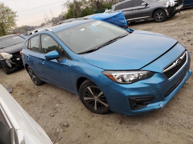 4S3GTAC61K3756448 - 2019 SUBARU IMPREZA PREMIUM BLUE photo 4