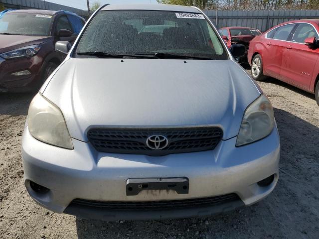 2T1KR32E37C653804 - 2007 TOYOTA COROLLA MA XR SILVER photo 5