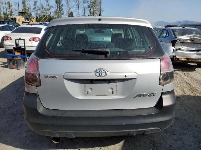 2T1KR32E37C653804 - 2007 TOYOTA COROLLA MA XR SILVER photo 6