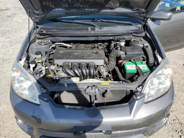 2T1KR32E18C712026 - 2008 TOYOTA COROLLA MA XR GRAY photo 11