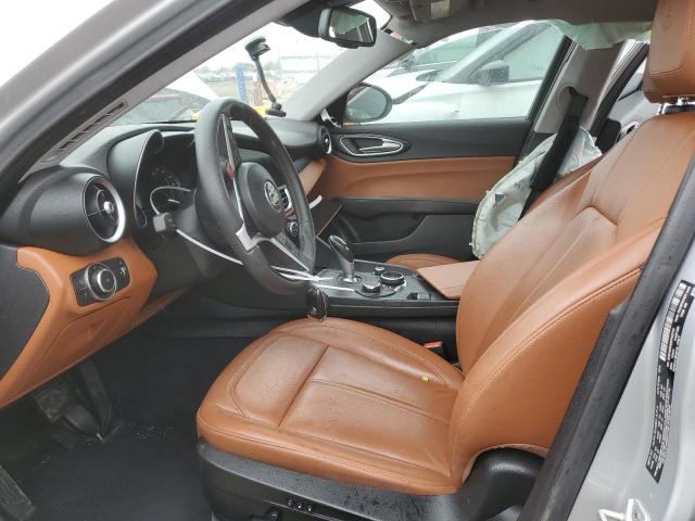 ZARFAEDN0H7532741 - 2017 ALFA ROMEO GIULIA Q4 SILVER photo 7