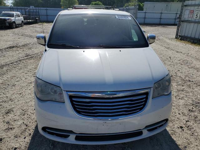 2A4RR8DG5BR764237 - 2011 CHRYSLER TOWN & COU TOURING L WHITE photo 5