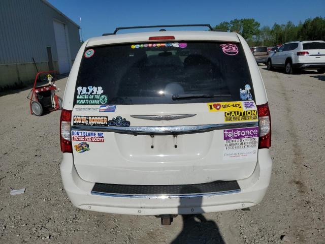 2A4RR8DG5BR764237 - 2011 CHRYSLER TOWN & COU TOURING L WHITE photo 6