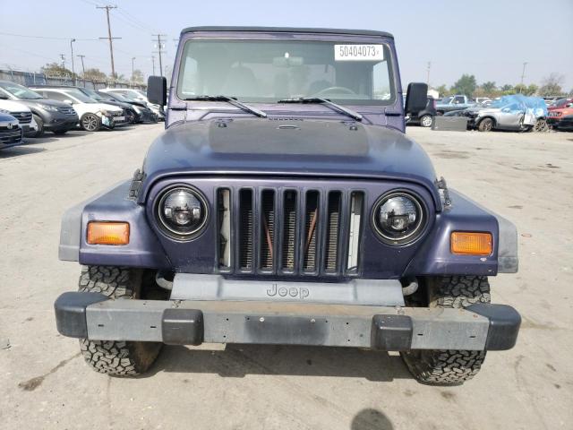 1J4FY19S1WP757819 - 1998 JEEP WRANGLER / SPORT PURPLE photo 5