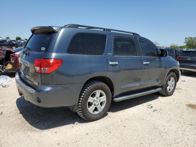 5TDZY68AX8S009121 - 2008 TOYOTA SEQUOIA LIMITED CHARCOAL photo 3