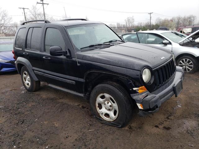 1J4GL48K77W640775 - 2007 JEEP LIBERTY SPORT GRAY photo 4