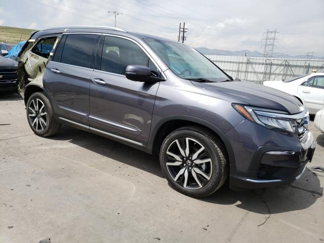 5FNYF6H0XMB080634 - 2021 HONDA PILOT ELITE GRAY photo 4