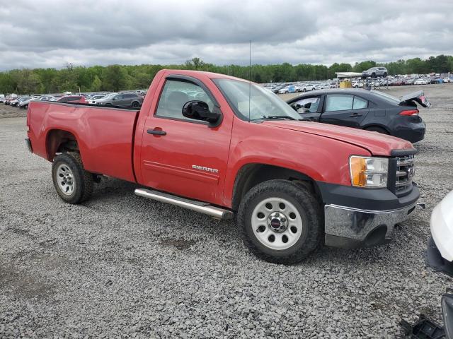 1GTN1TE0XBZ320597 - 2011 GMC SIERRA C1500 RED photo 4