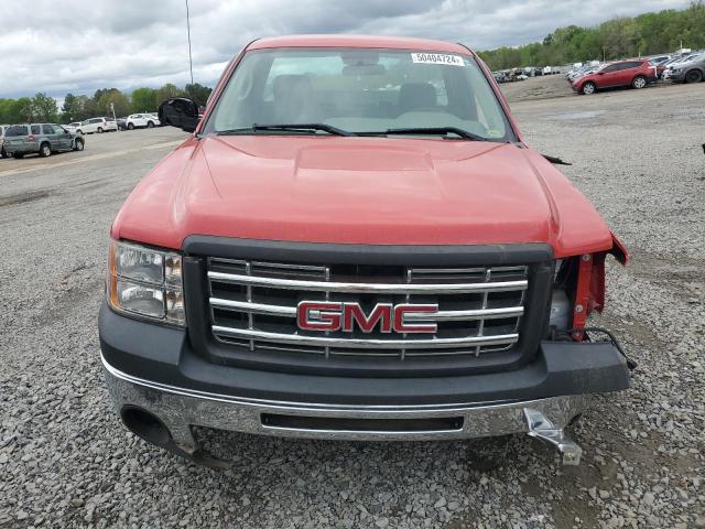 1GTN1TE0XBZ320597 - 2011 GMC SIERRA C1500 RED photo 5