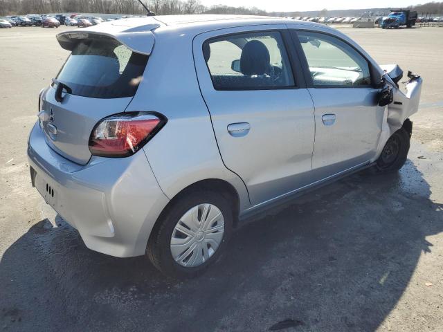 ML32AUHJ0NH008251 - 2022 MITSUBISHI MIRAGE ES SILVER photo 3