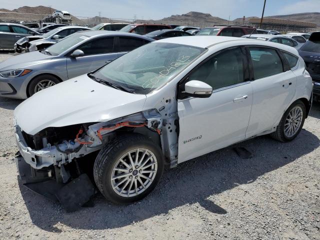 1FADP3R4XEL300175 - 2014 FORD FOCUS BEV WHITE photo 1