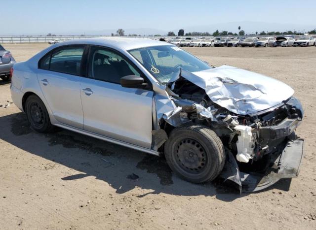 3VW2K7AJXEM333486 - 2014 VOLKSWAGEN JETTA BASE 银色 照片 4