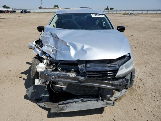 3VW2K7AJXEM333486 - 2014 VOLKSWAGEN JETTA BASE 银色 照片 5