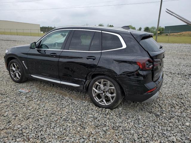 5UX43DP06N9K71460 - 2022 BMW X3 2.5 SDRIVE30I BLACK photo 2