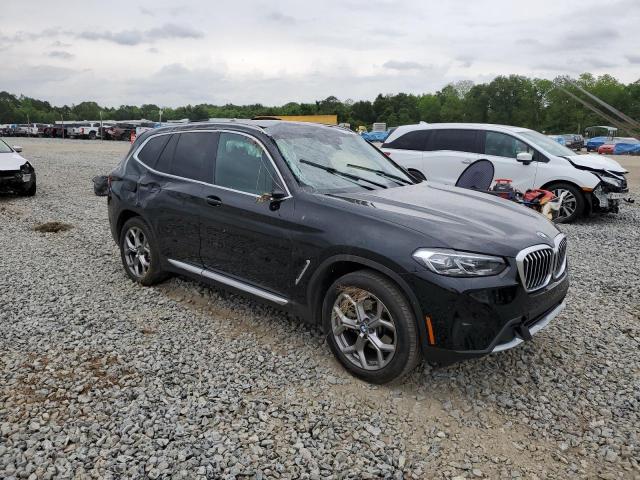 5UX43DP06N9K71460 - 2022 BMW X3 2.5 SDRIVE30I BLACK photo 4