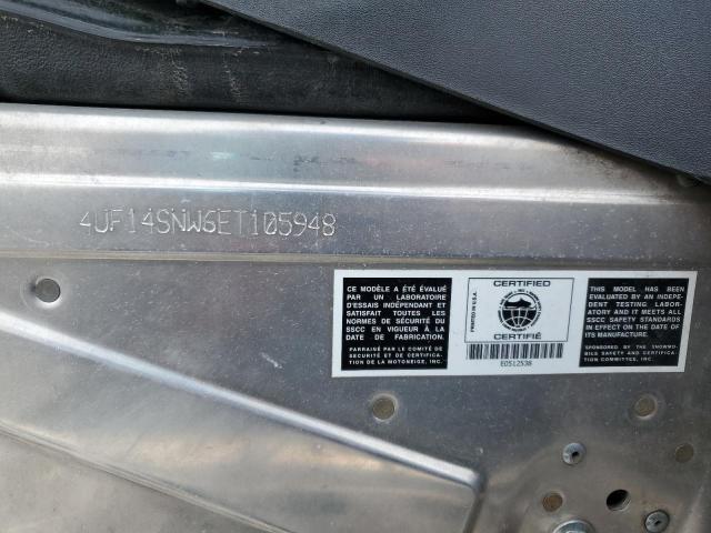 4UF14SNW6ET105948 - 2014 ARCTIC CAT SNOWMOBILE TWO TONE photo 10