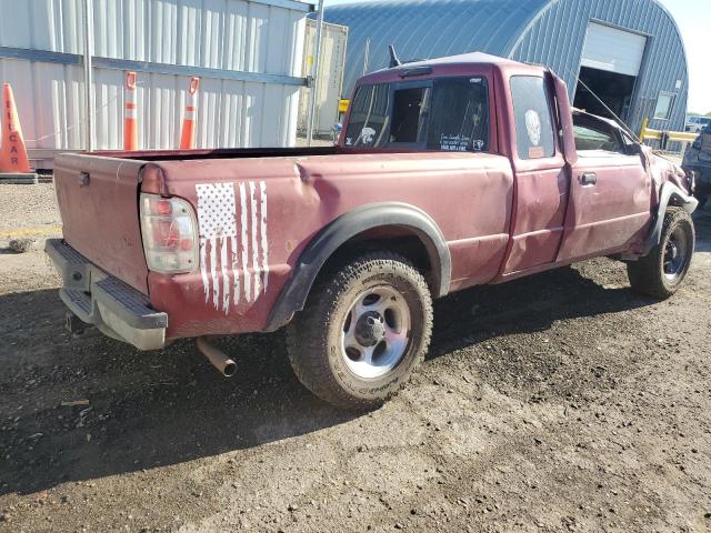 1FTZR15X0XPB11044 - 1999 FORD RANGER SUPER CAB RED photo 3