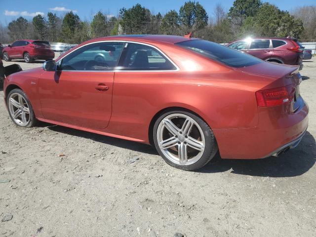 WAUVGAFRXDA032318 - 2013 AUDI S5 PRESTIGE ORANGE photo 2