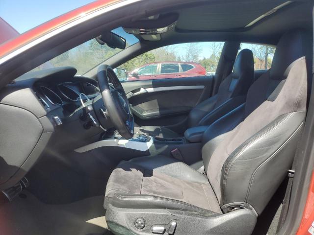 WAUVGAFRXDA032318 - 2013 AUDI S5 PRESTIGE ORANGE photo 7