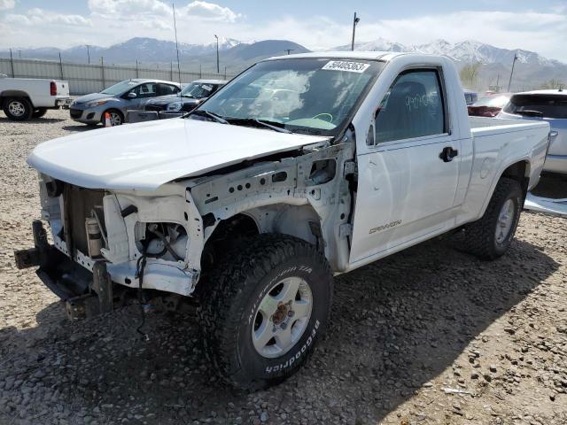 1GTDT148148174374 - 2004 GMC CANYON WHITE photo 1