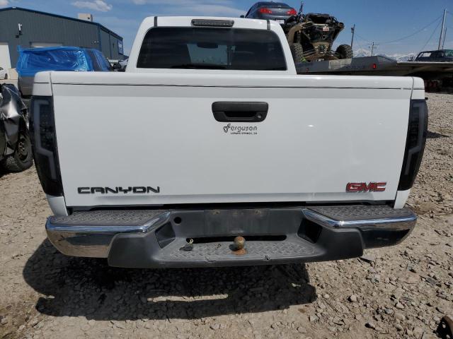 1GTDT148148174374 - 2004 GMC CANYON WHITE photo 6