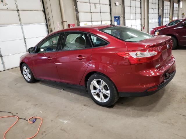 1FADP3F28EL191590 - 2014 FORD FOCUS SE RED photo 2