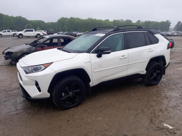 2T3E6RFVXMW019071 - 2021 TOYOTA RAV4 XSE WHITE photo 1