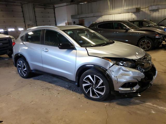 3CZRU6H1XKG707661 - 2019 HONDA HR-V SPORT GRAY photo 4